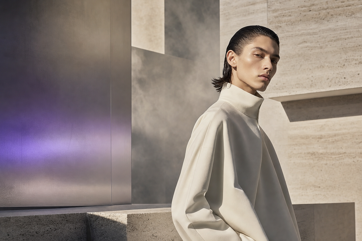 Campanha editorial de moda criada pelo estúdio Clarify